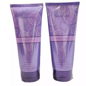 Mary Kay Forever Orchid Shower Gel & Body Lotion 6.5 oz Each New